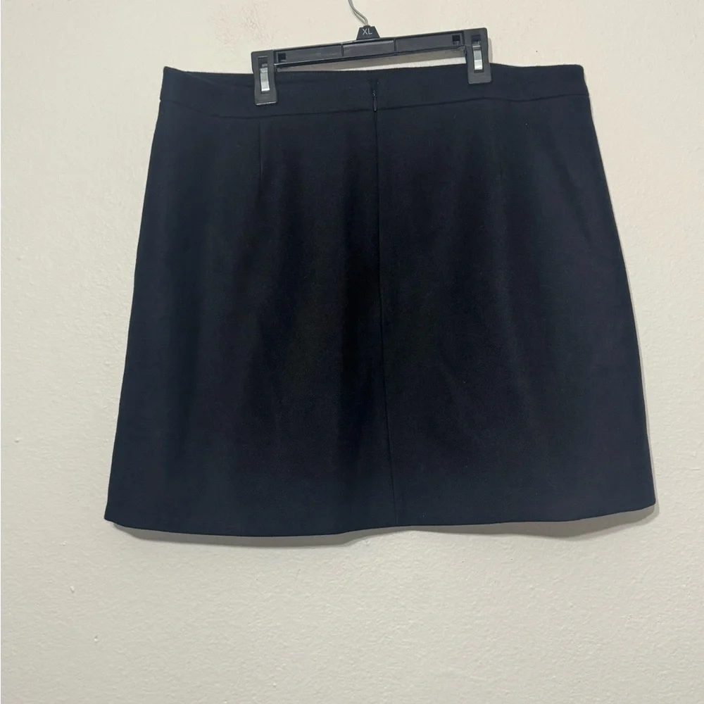 J.Crew Wool Ruffle Skirt Sz 16